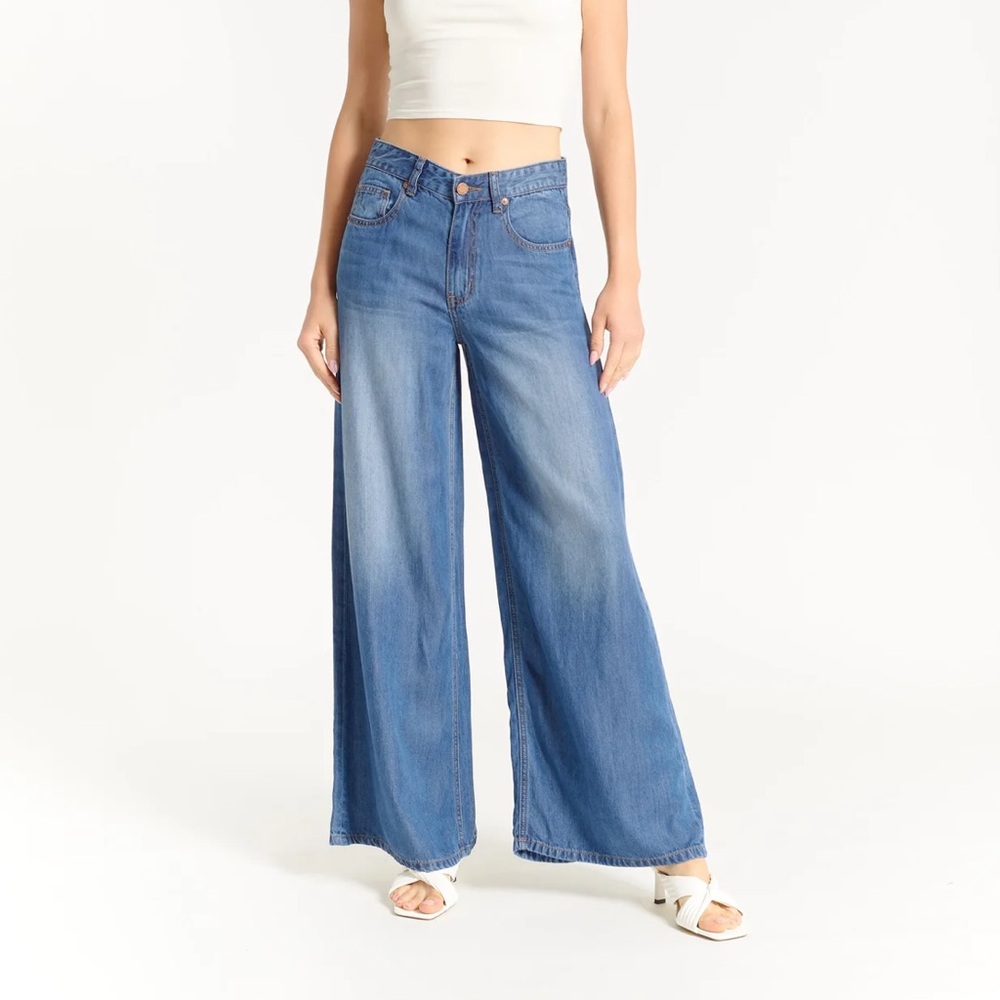 Oat New York Wide-Leg Palazzo Pant